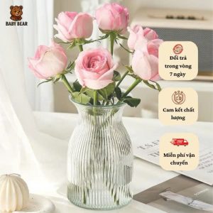 lọ thủy tinh cắm hoa